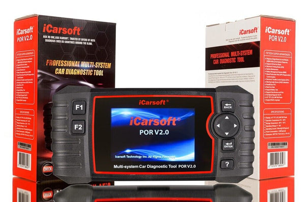 iCarsoft POR II / V2.0 4" TFT Porsche OBDII Professional Diagnostic Scan Tool
