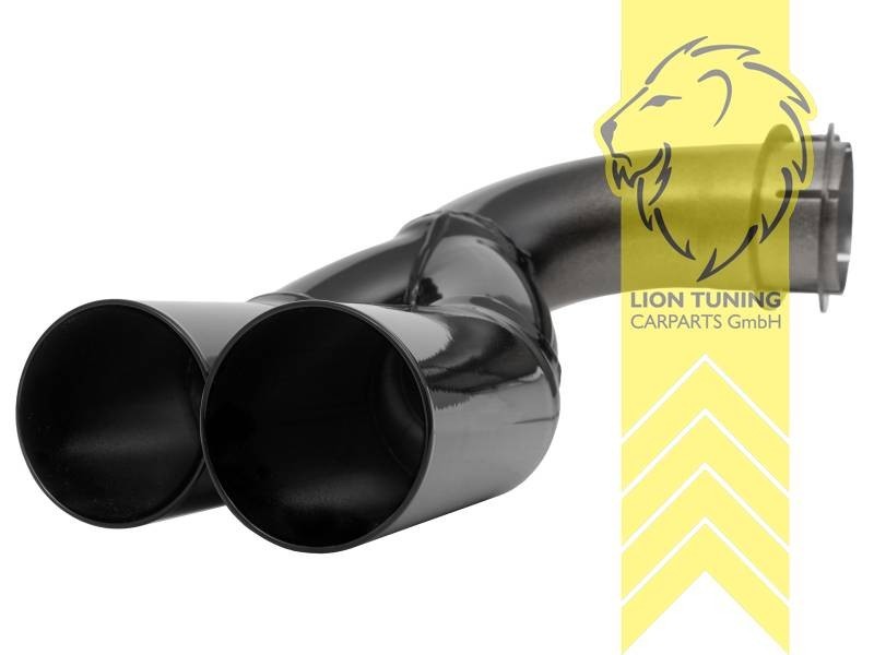 LT Stainless tailpipes exhaust Backbox cover trim BMW F30 F31 F32 F33 F36 70mm D