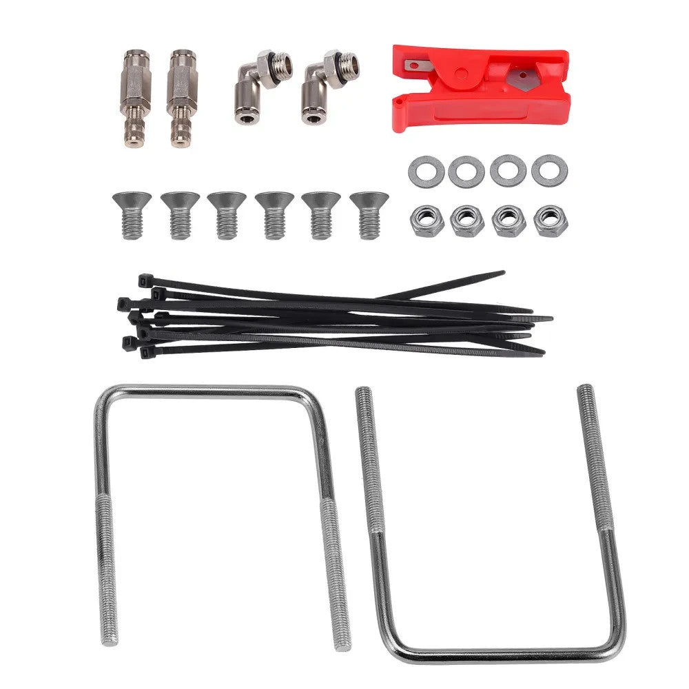 MXPR Towing Air Spring Bag Assist Kit Toyota Hiace Commuter H200 05-19