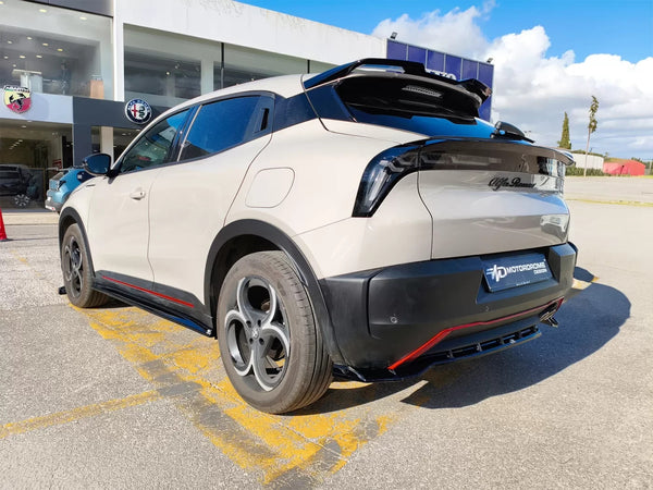 Motordrome Side Skirts Extensions Styling Body Alfa Romeo Junior 24+ Gloss Black