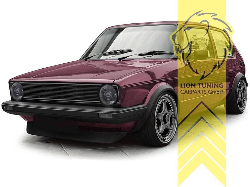 LT Pair Halogen Headlights VW Golf 1 Cabriolet Caddy 1 14 17 155 74-93 LHD