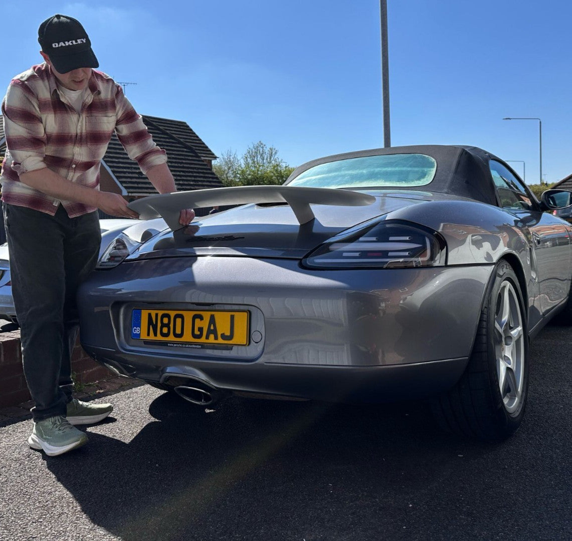 DS Porsche Boxster 986 GT Aero Spoiler Rear Wing Tail Boot Mounted 96-12