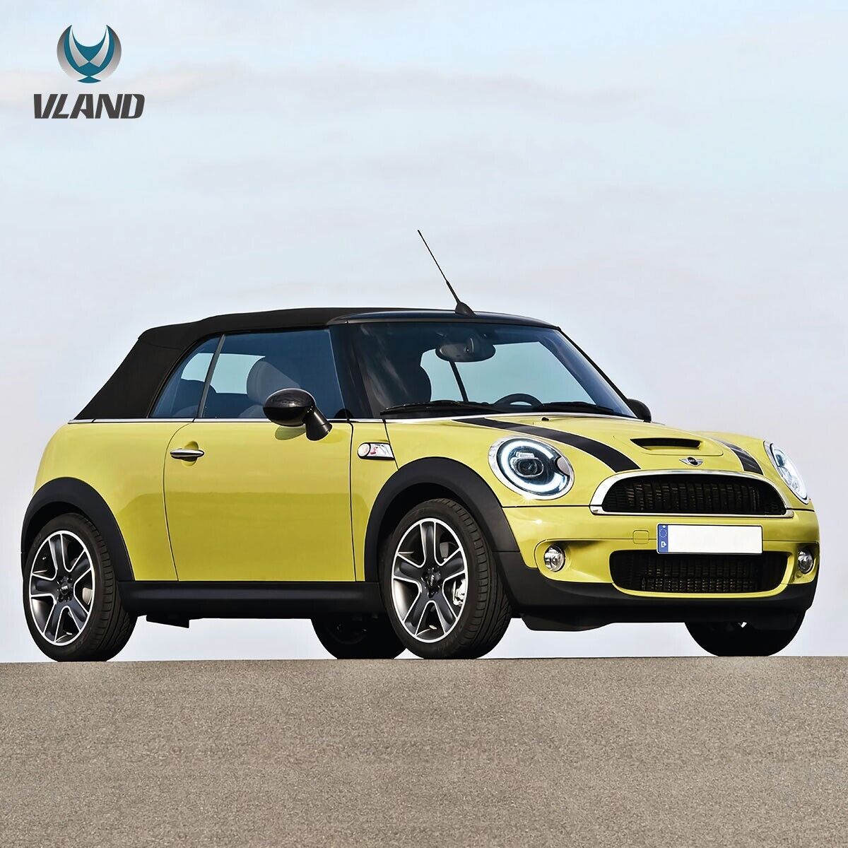 VLAND 07-15 Mini Cooper R55 R56 R57 R58 R59 DYNAM LED DRL Lightbar Headlights