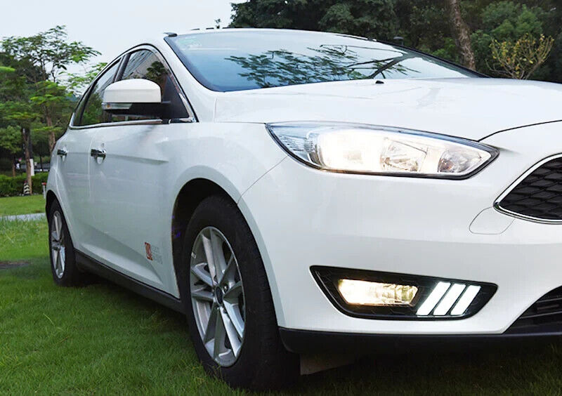 Mustang Style 15-18 Ford Focus Sequential Switchback LED DRL Fog & Indi Kit