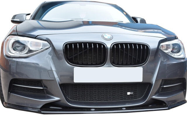ZUNSPORT ZBM78912B BMW M135i Front Bumper Grille Set Black F20 / F21 12-2015