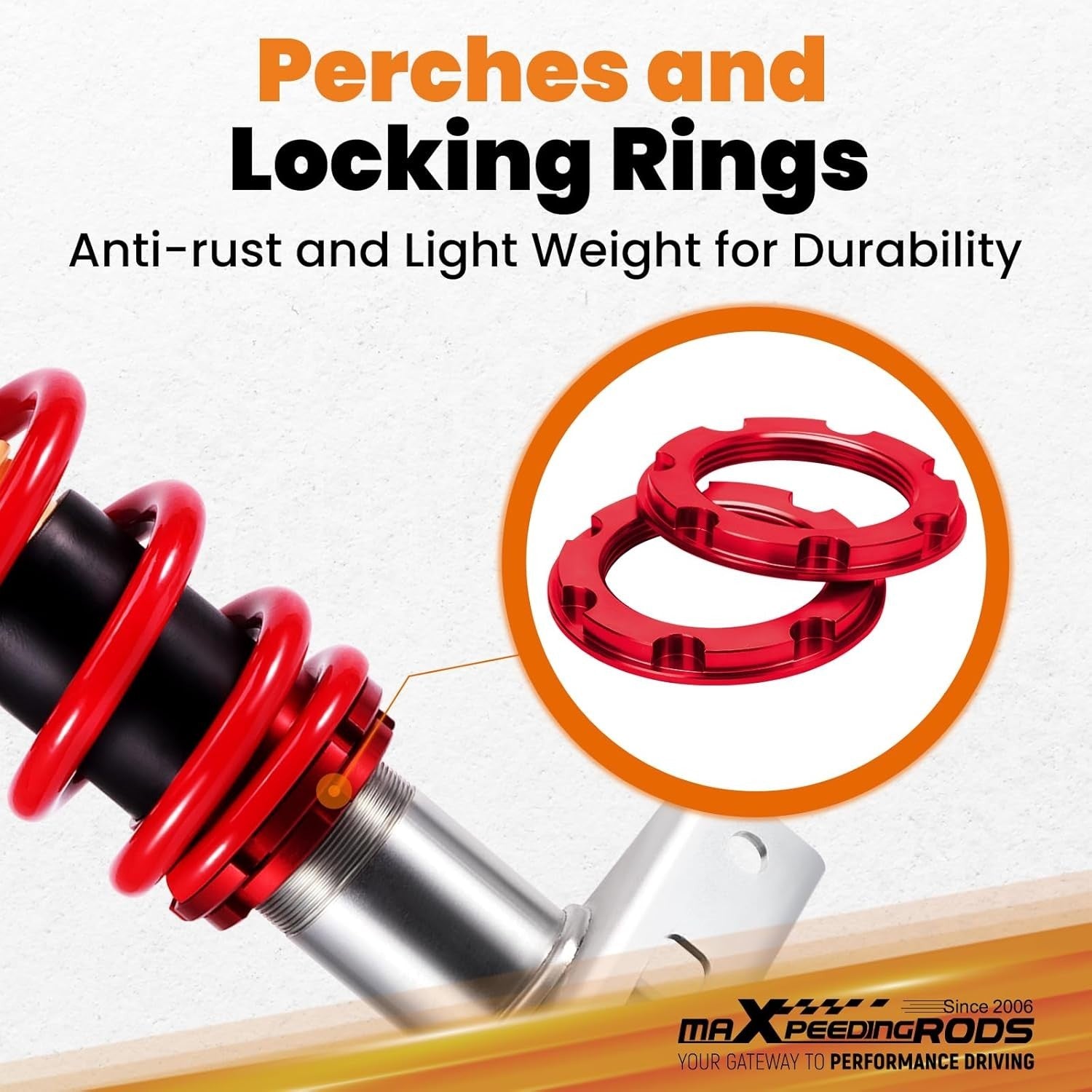 MXPR Coilovers Kit VW Transporter T5 T6 All Engines T26 T28 T30 03-18 Bus Van