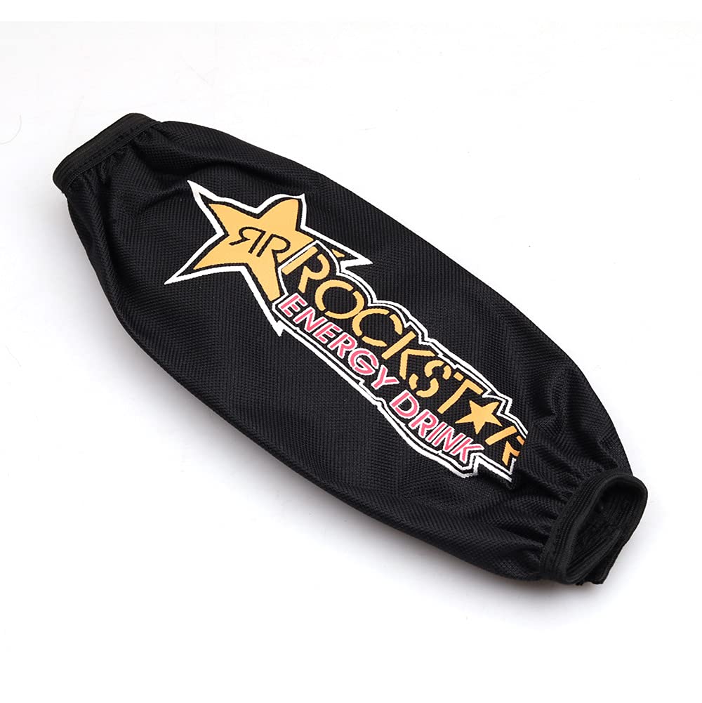 MiJunHD Motorcycle Rear Shock Absorber Pedal Shock Absorber Dust Cover Waterproof Cover Protective Cover ATV Electric Vehicle Off-road Motorcycle, 35CM (ROCKST)