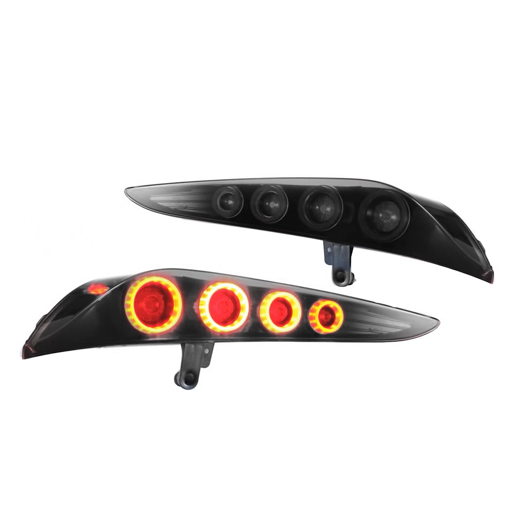 VLAND Rear Lights Compatible For GR Supra A90 A91 J29 5th Gen 2019-2023 Tail Lights with Sequential Turn Signal,Plug-and-play(Smoked)