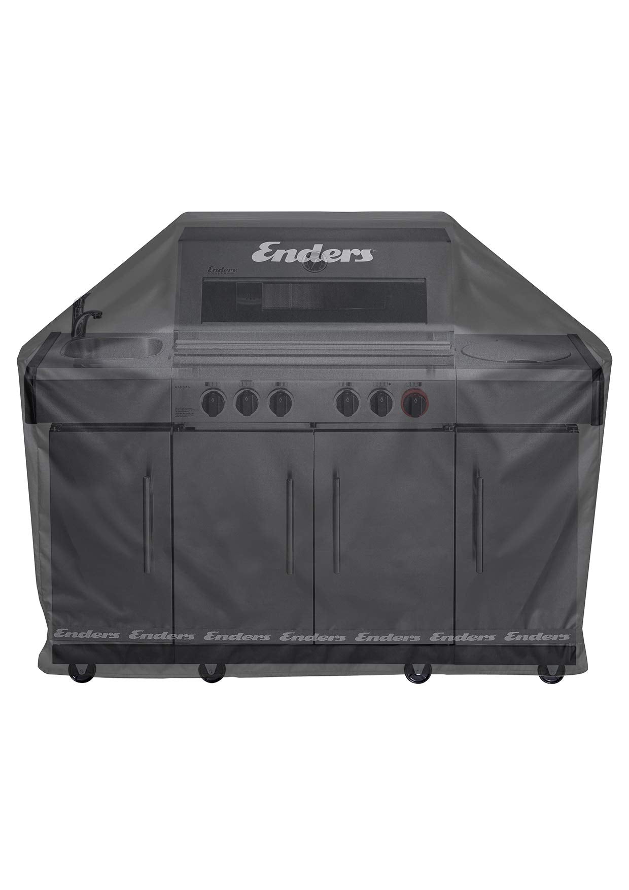 Enders weather cover gas barbecue Kansas Pro 3 SIK Turbo, Kansas Pro 4 SIK Turbo, Monroe Pro 3 SIK Turbo, Monroe Pro 4 SIK Turbo, Boston Black 4 IK
