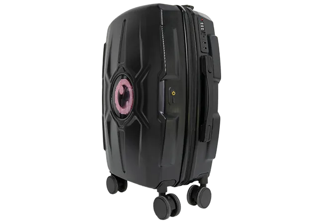 Biosled Technology LOY Global Heart L2-1 Bluetooth App LED Wheeled Carry-On Hand Luggage Suit Case -  Leisure Urban Sports Laptop Travel Flight Bag