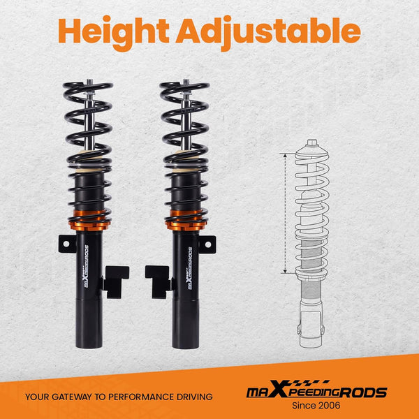 maXpeedingrods Coilover Suspension Kit Lowering for Ford Focus MK2 ST 225 2005-2012 Shock Strut Spring
