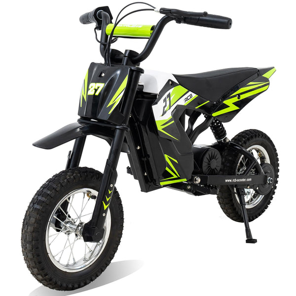 RCB R9X Electric Motorcycle Kids, 12 inch Pneumatic Tires, Ride On Electric Motorcycle with Powerful Motor, 3 Speed Modes 8/12/25KMH, Range 15KM, Moto Crossbike Kids from 3-12years
