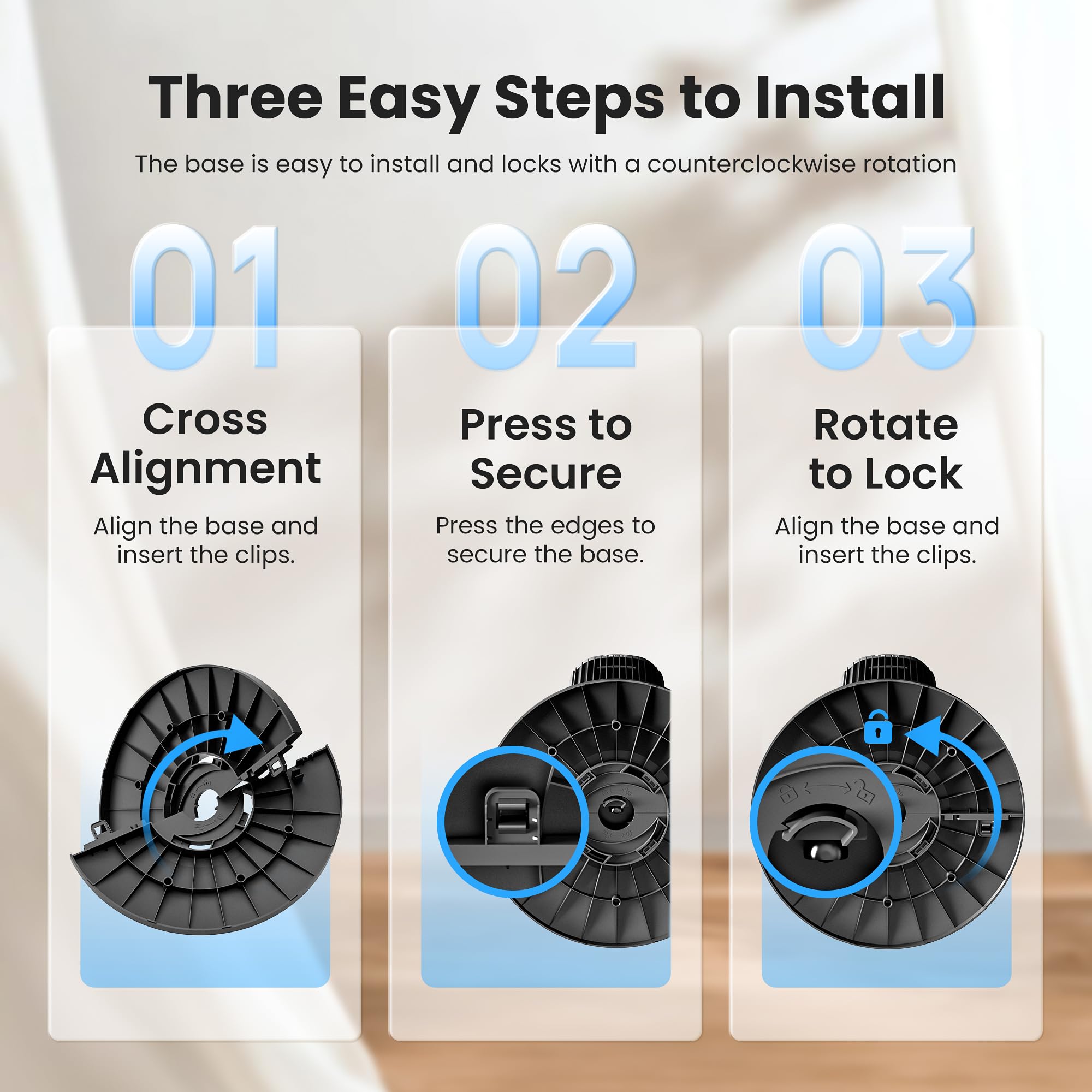 Pureborne 36" Smart Tower Fan with Remote, App & Touch Control, Silent Fans for Sleeping Capable of 25ft/s, LED Display, 90° Oscillating Fans for Bedroom & Office, Equipped with 12-Hour Timer, Black