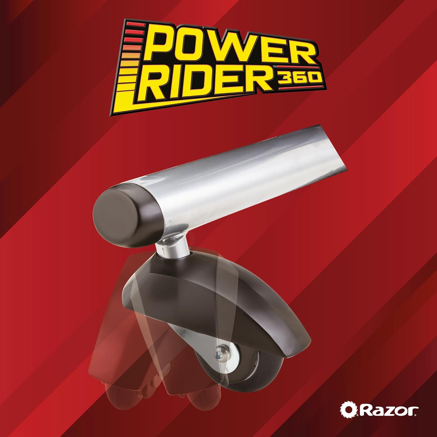 Razor PowerRider 360 – Electric Tricycle, Up to 9 mph, Welded Steel Fork, 12V Powered Ride-On for Ages 8 and Up