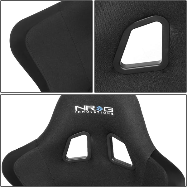 UK STOCK NRG INNOVATIONS PRISMA x1 Universal Sports Bucket Seat with Hard Back Fibreglass FRP-300 LARGE