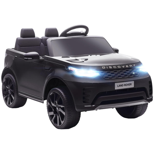 AIYAPLAY Land Rover Discovery Licensed 12V Electric Car for Kids, Ride on SUV with Remote Control, 4 Wheel Suspension System, Slow Start, LED Lights, Music, for 3-6 Years Old, Khaki