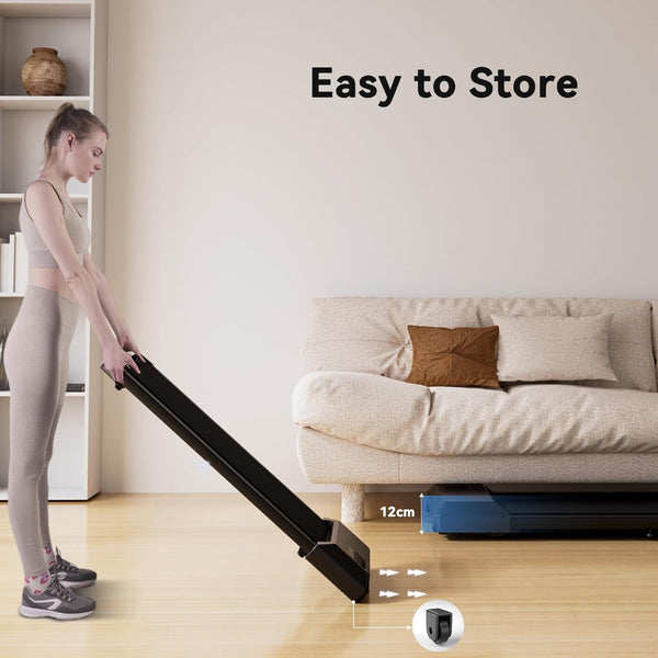 Superun Walking Pad 2.5HP - Under Desk Treadmill with APP and Remote Control - Walking Treadmill for Home or Office 136 KG Capacity, Door to Door Delivery