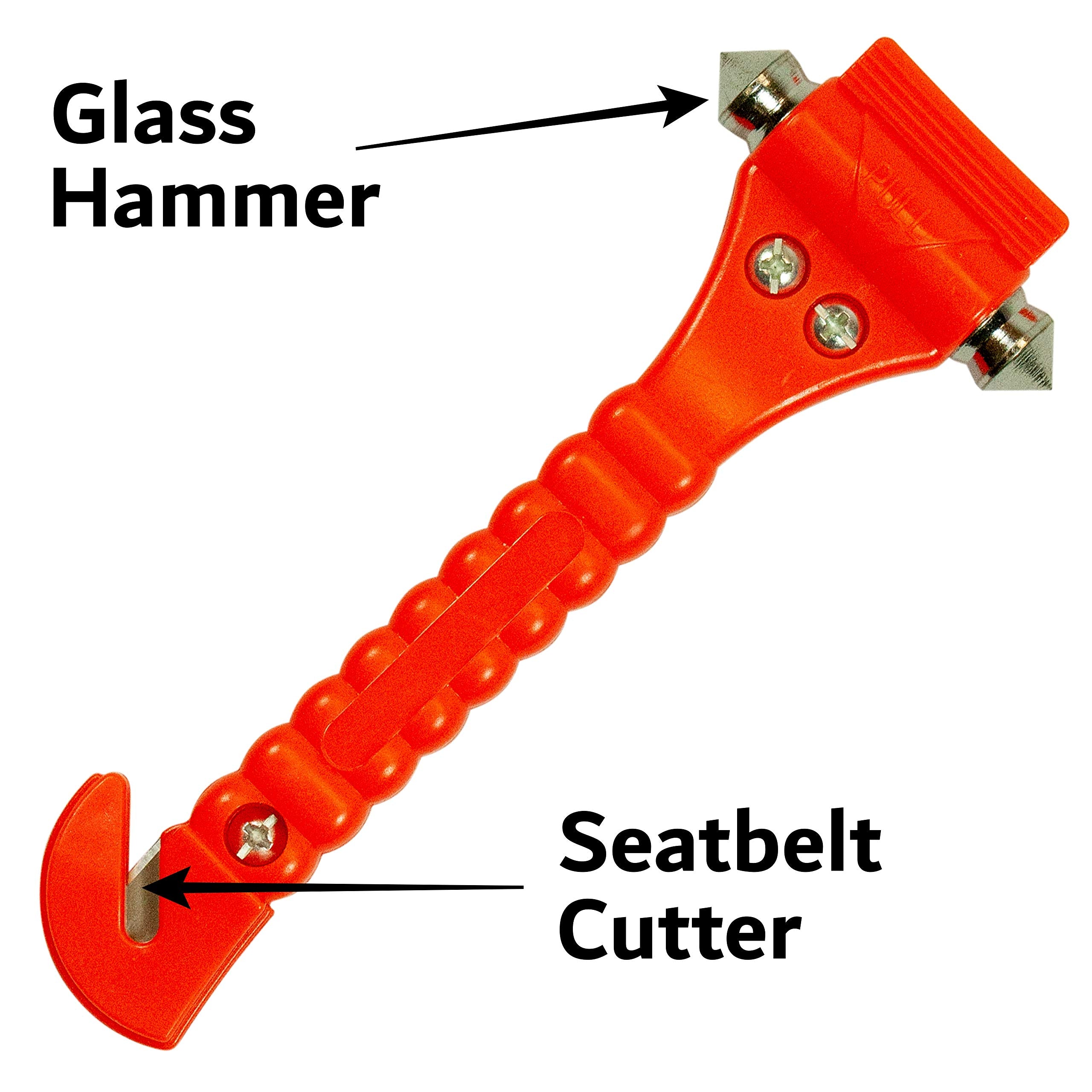 AA Vehicle Breakdown Safety Kit Plus AA5618 – Tyre Inflator, Warning Triangle, Tow Rope, Hi-Vis Vest, Torch, Glass Hammer, Booster Cables, Storage Bag