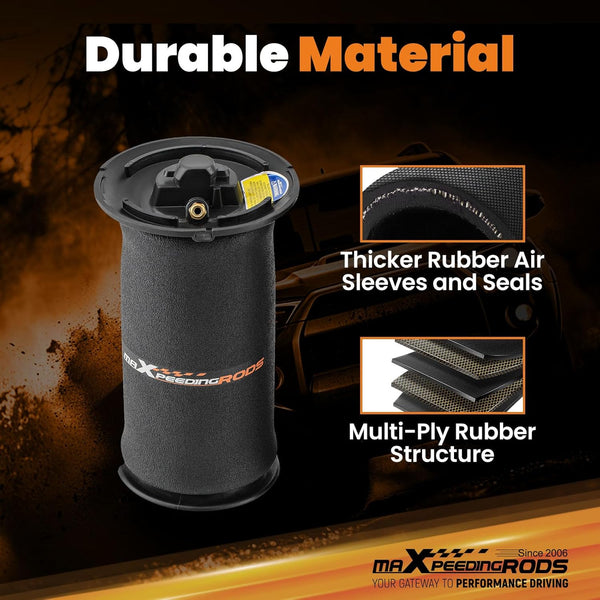 maXpeedingrods Pair Rear Air Suspension Spring Bags for BMW 5 Series E60 E61 37126765602 37126765603