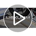 LIEKUMM 1PC Motorcycle Ramp, 200 x 21.5 cm Folding Motorbike Ramp, 300 kg Capacity Aluminium Motorbike Ramps for Vans, Folding Loading Ramps with E-bikes, Dirt Bikes, Bicycles, Motorbikes