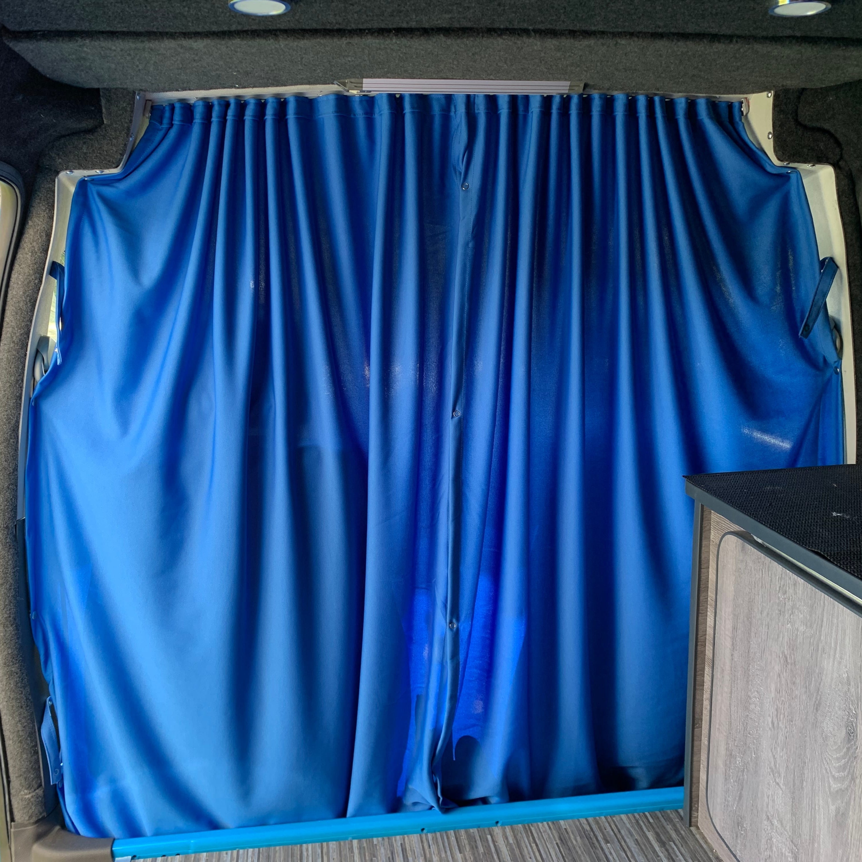 For Vauxhall Movano Campervan & Motorhome Cab Divider Curtain with Rail