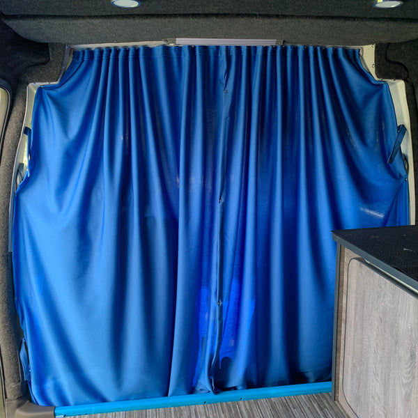 For Vauxhall Movano Campervan & Motorhome Cab Divider Curtain with Rail