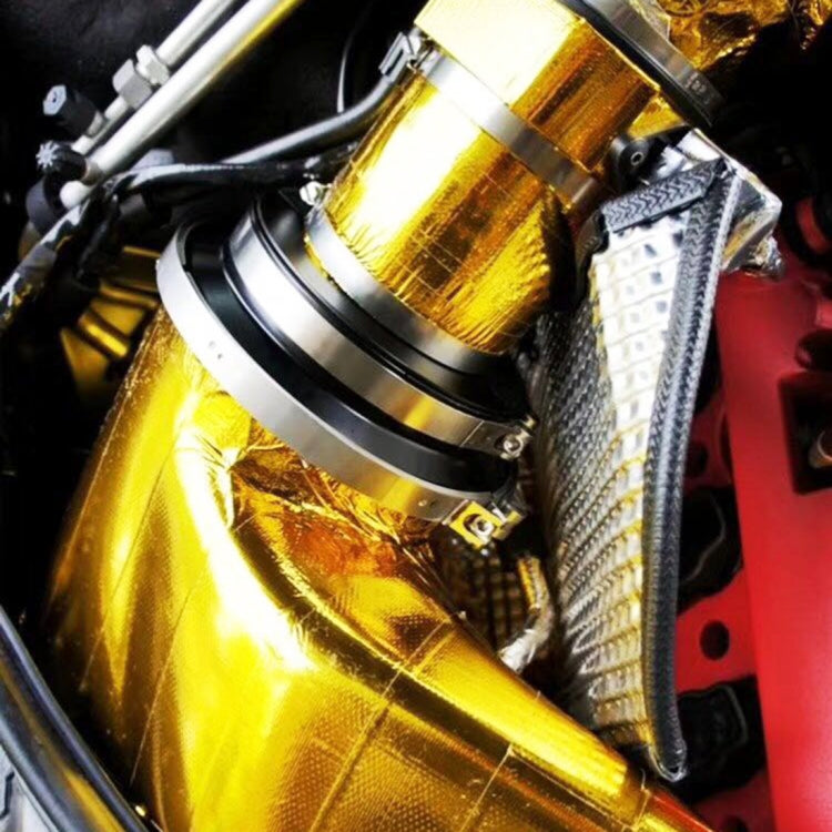 5m Exhaust Wrap Auto Motor Exhaust Heat Shield Aluminum Foil Paper Heat Resistant Wrap