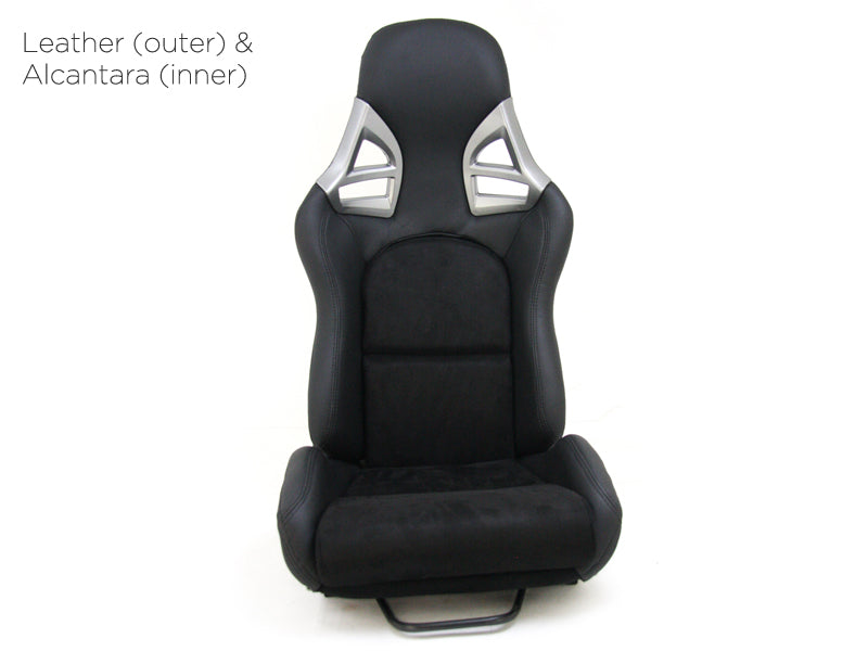 UK TATECH x1 Univ Bucket Seat Porsche Carbon 986 Boxster 987 Cayman 997 911 GT3 GT4 Style Suede Alcantara & Synthetic Leather