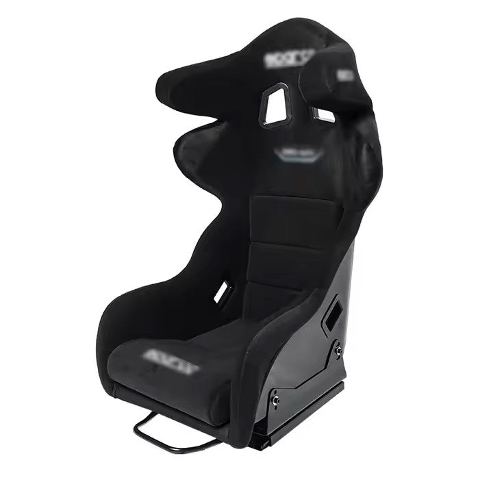EDDYSTAR RECARO Style SINGLE (x1) Car Sports Bucket Seat Racing Seat Universal Fixed Position Fiberglass Simulator / Car / Vehicle / 4x4 / Van