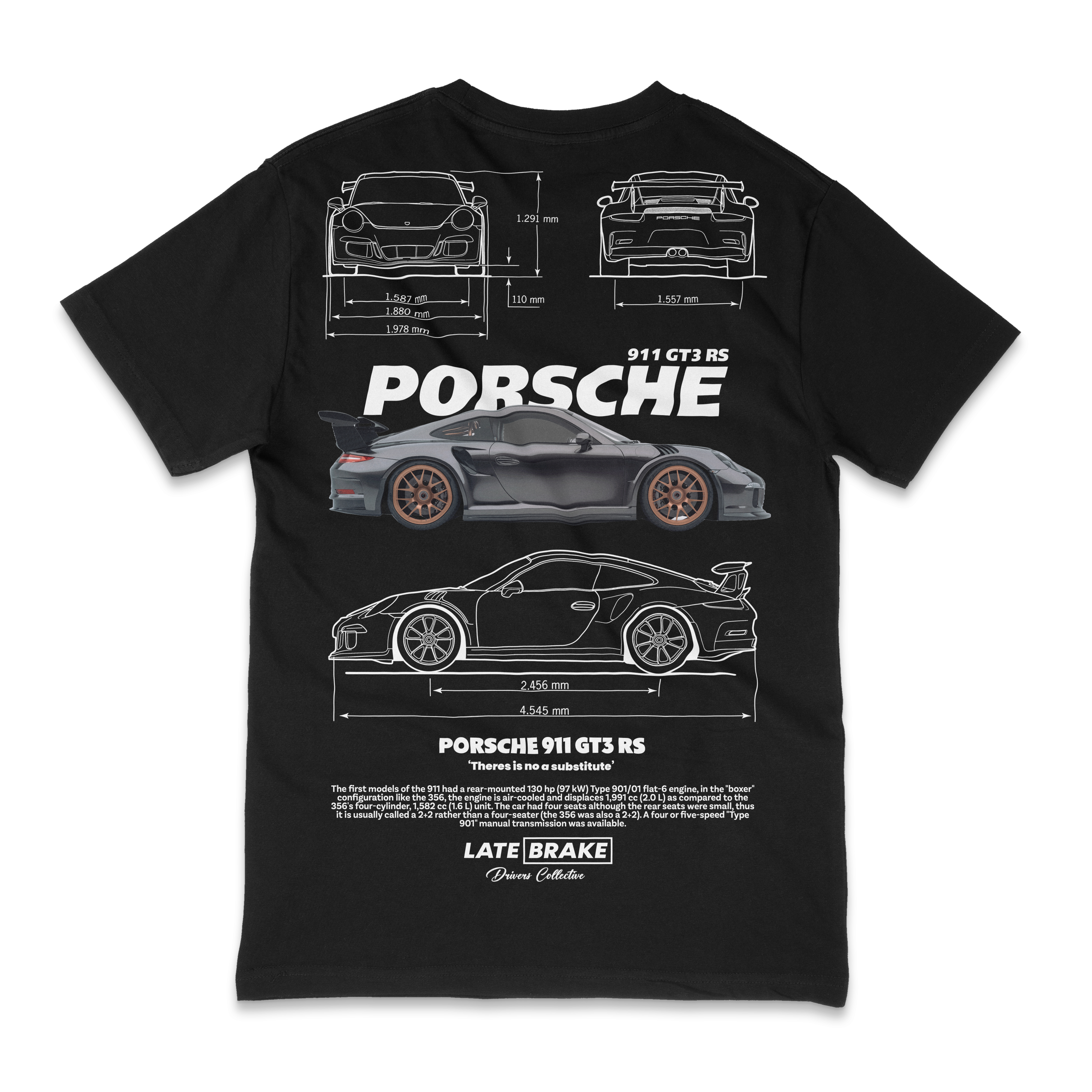 911 GT3 (Grey) Drivers Collective T-Shirt