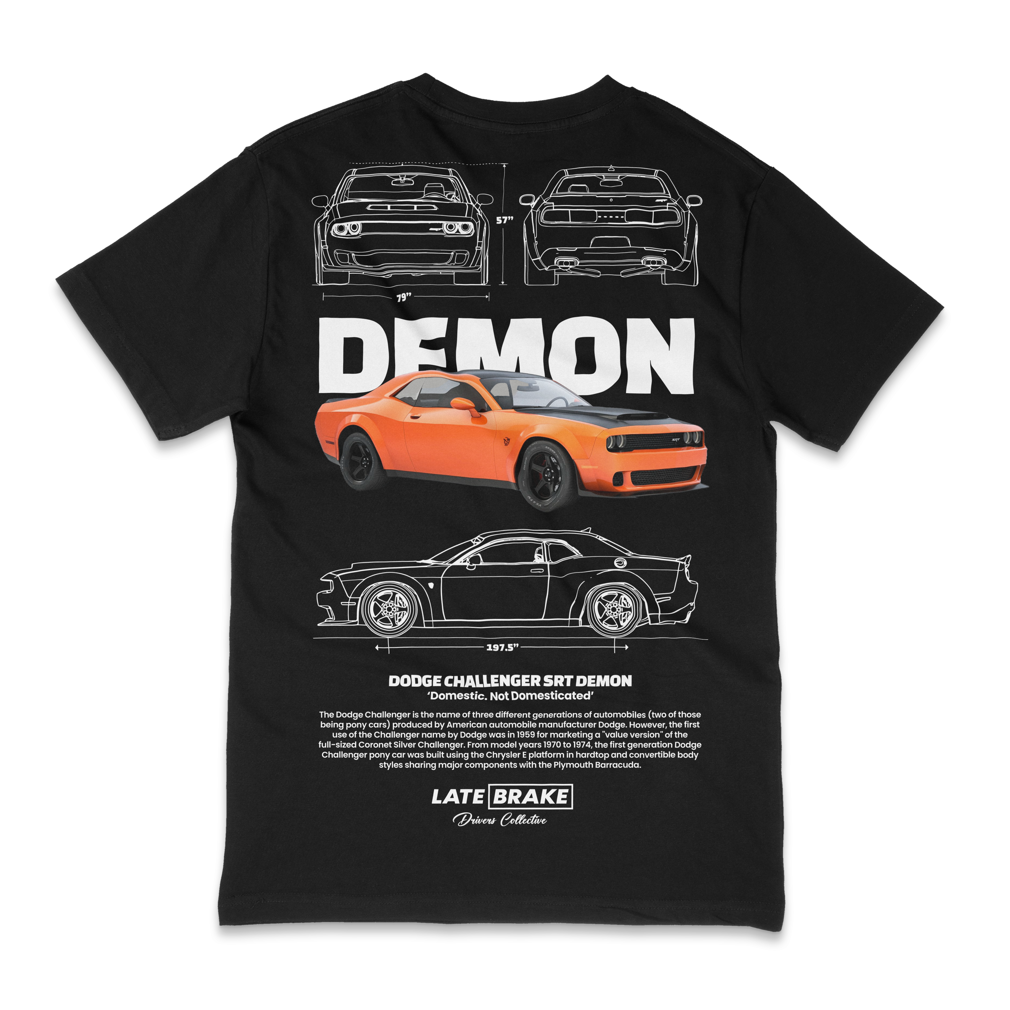 Challenger Demon Drivers Collective T-Shirt