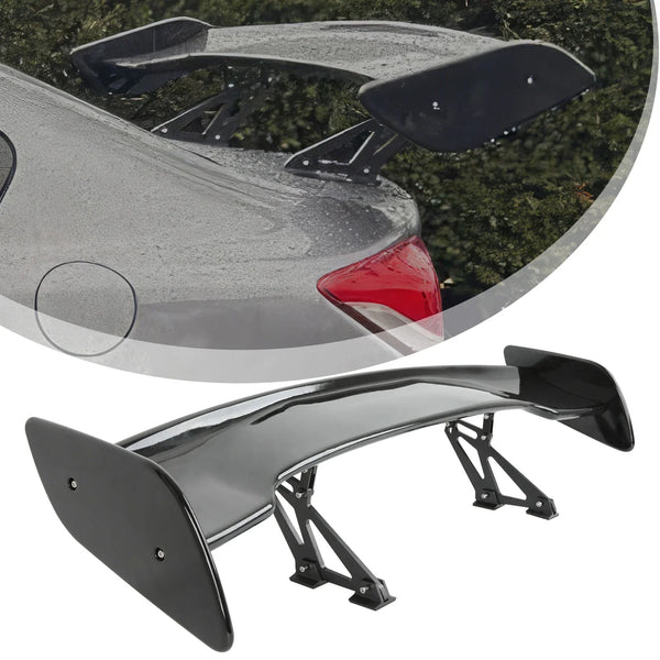 Universal GT Style Rear Spoiler Wing Tail Air Dam For 99% Sedan Body Kit Decoration Racing Car Tuning Accessories
