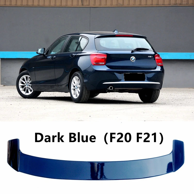 For Bmw F20 F21 1 Series 1ER Hatchback 120i 118i 116i Roof Spoiler 2012 to 2019 year Rear Roof Wing By Carbon Fiber Glossy