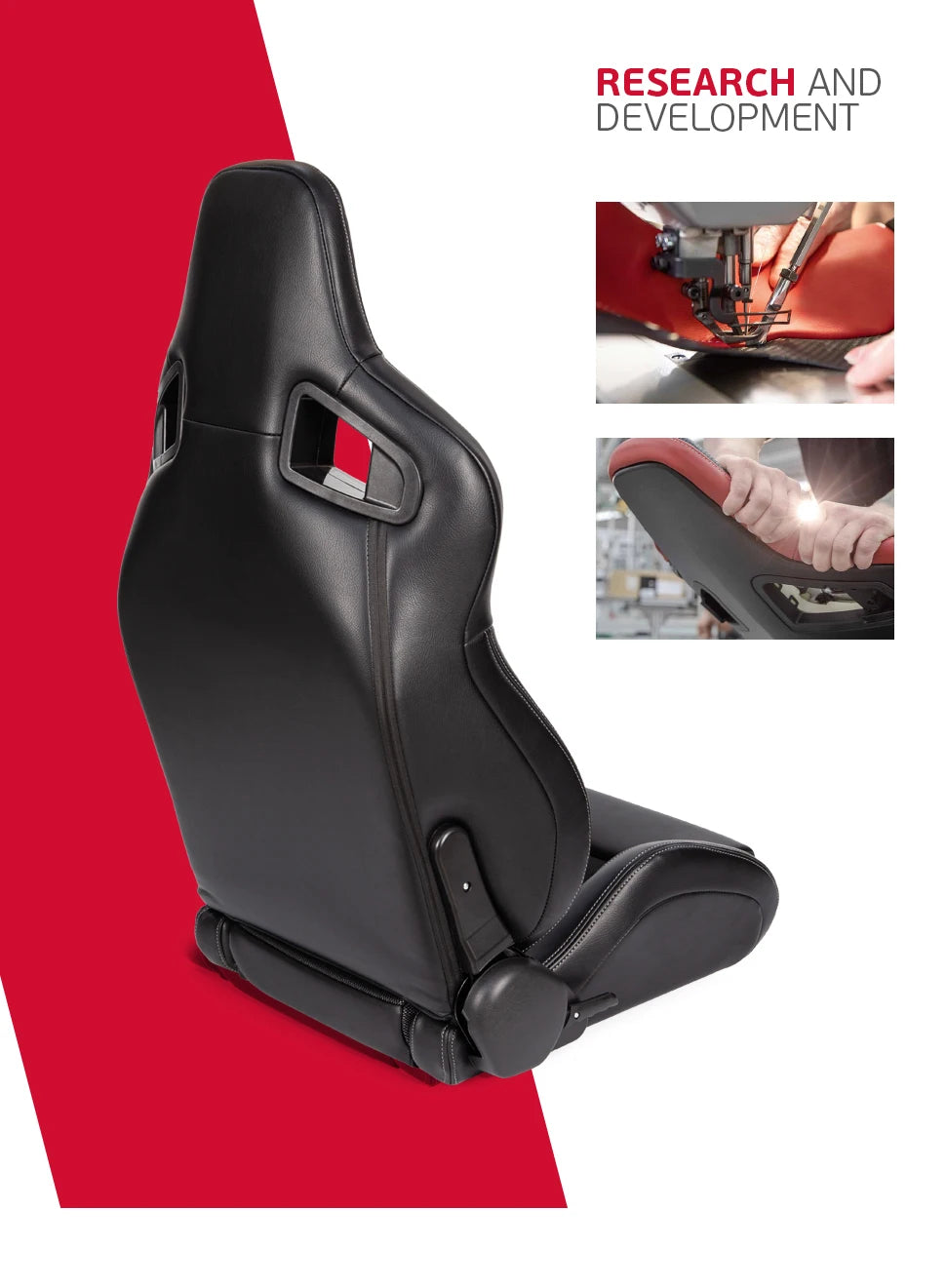 1 Pair Adjust Leather Blue Breathable Mesh Fabric Sport Bucket Racing Car Seats