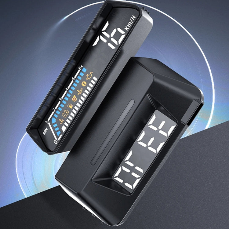 Head-up Display OBD Multi-function Vehicle Instrument Oil Temperature Gearbox Monitoring Screen