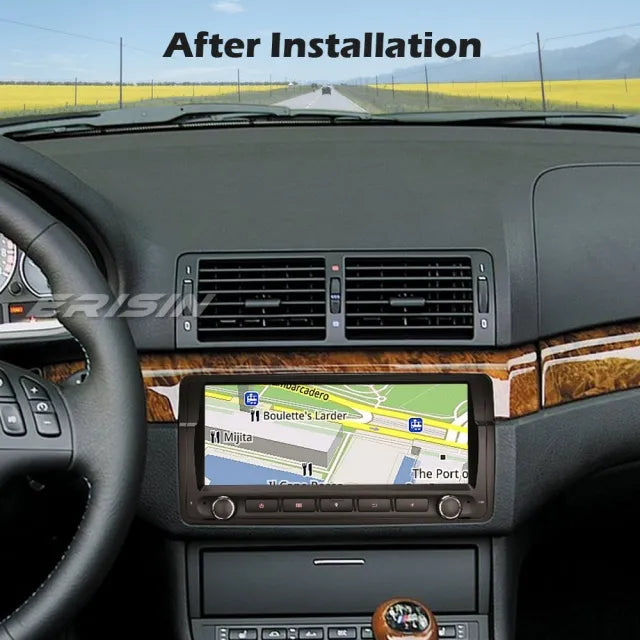 ES8146B 8.8" DSP 8-Core CarPlay DSP Android 10.0 Car GPS Stereo Sat Nav BMW M3 3 Series E46 Rover 75 MG ZT DAB+ DSP 4G WiFi BT