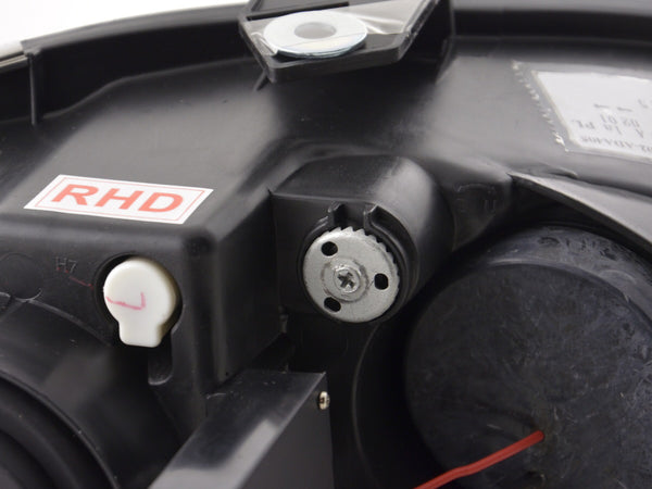 FK Pair LED DRL Lightbar Halo Headlights Audi A4 B7 8E 04-08 black RHD