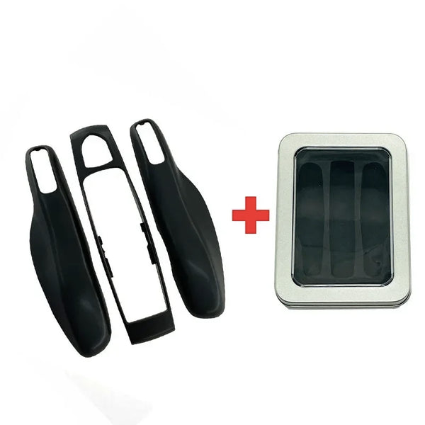 3Pcs Car Smart Remote Key Case Fob Cover Shell for Porsche Panamera Spyder Carrera Macan Boxster Cayman Cayenne 911 970 981 991