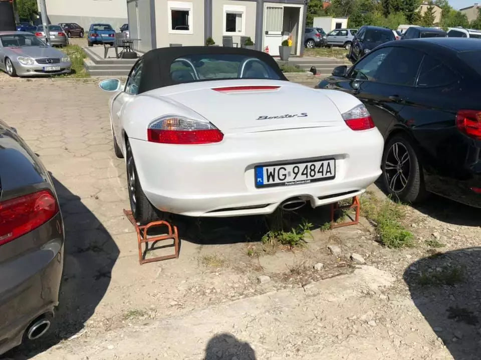 Aftermarket Body Styling Porsche Boxster 986 Boxster 97-04 Aero Rear Bumper Spoiler Valance Skirt Diffuser Diffusor