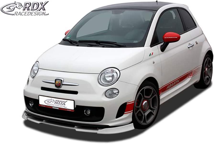 RDX Front Spoiler VARIO-X Fiat 500 Front Bumper Lip Splitter Abarth
