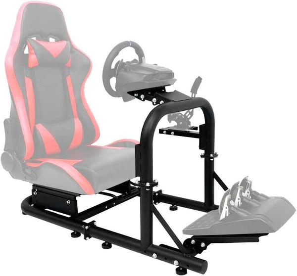 Driving Game Sim Racing Frame Rig - Add Seat Wheel Pedals Xbox PS PC Console F1