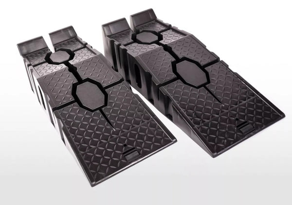 FK 2x 2.5 Ton Heavy Duty Car Ramps for Vehicle Lifting & Maintenance Checks