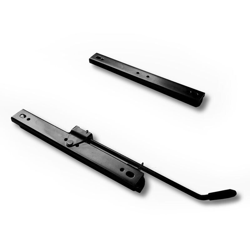 ATS RK x1 Universal Sports Bucket Seat Black with Silver Stitch recline + runners