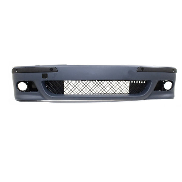 JOM BMW  5-series 5er E39 96-03 PDC HCS Front Bumper Polyp Unpainted +Grille