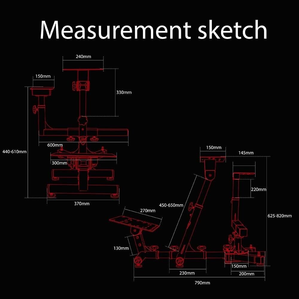 AV Driving Game Racing Sim Frame for Chair Wheel Pedals Xbox PS PC Console F1
