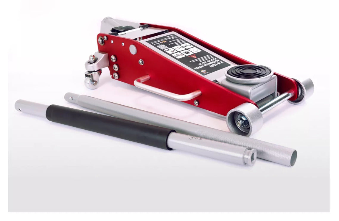 FK RED Extra Flat Low 2.5 Ton Heavy Duty Car Jack for Vehicle High Lifting 2.5T