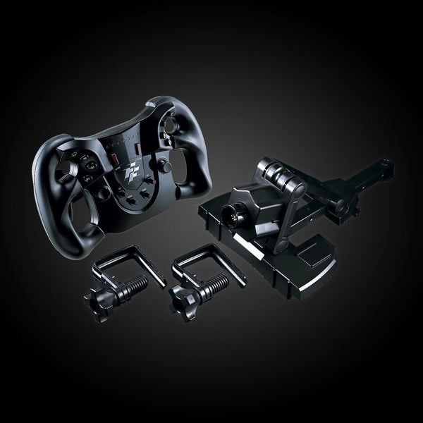 Flashfire Monza Racing Simulator Driving Game Steering Wheel & Pedals Set PC PS3 PS4 Switch Xbox One Forza Gran Turismo F1 Paddle Shift