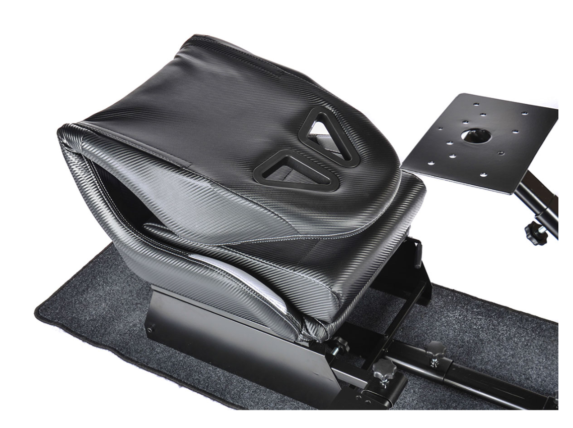 FK Simulator Chair Racing Seat Driving Game Carbon Design PC Console F1 Gaming - LJ Automotive