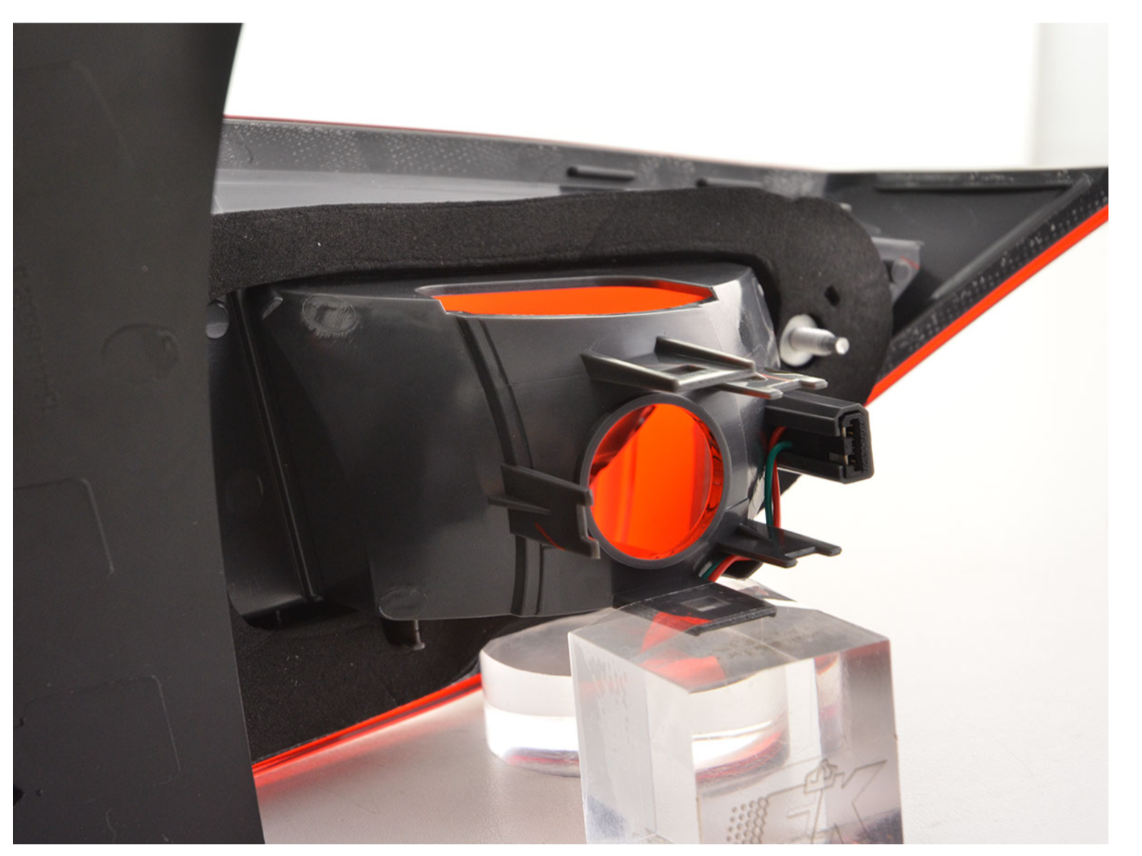 FK Set LED Lightbar REAR Lights Tail BMW X1 E84 09-13 red / clear LHD - LJ Automotive