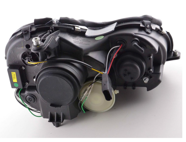 FK Set LED DRL HEADLIGHTS Mercedes CLK W209 04-09 chrome AMG LHD - LJ Automotive